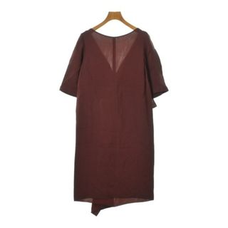 ステラマッカートニー(Stella McCartney)のSTELLA McCARTNEY ワンピース 38(S位) エンジ 【古着】【中古】(ひざ丈ワンピース)