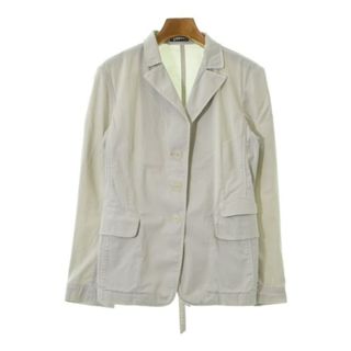 ジルサンダー(Jil Sander)のJIL SANDER カジュアルジャケット 34(XXS位) ライトグレー系 【古着】【中古】(テーラードジャケット)