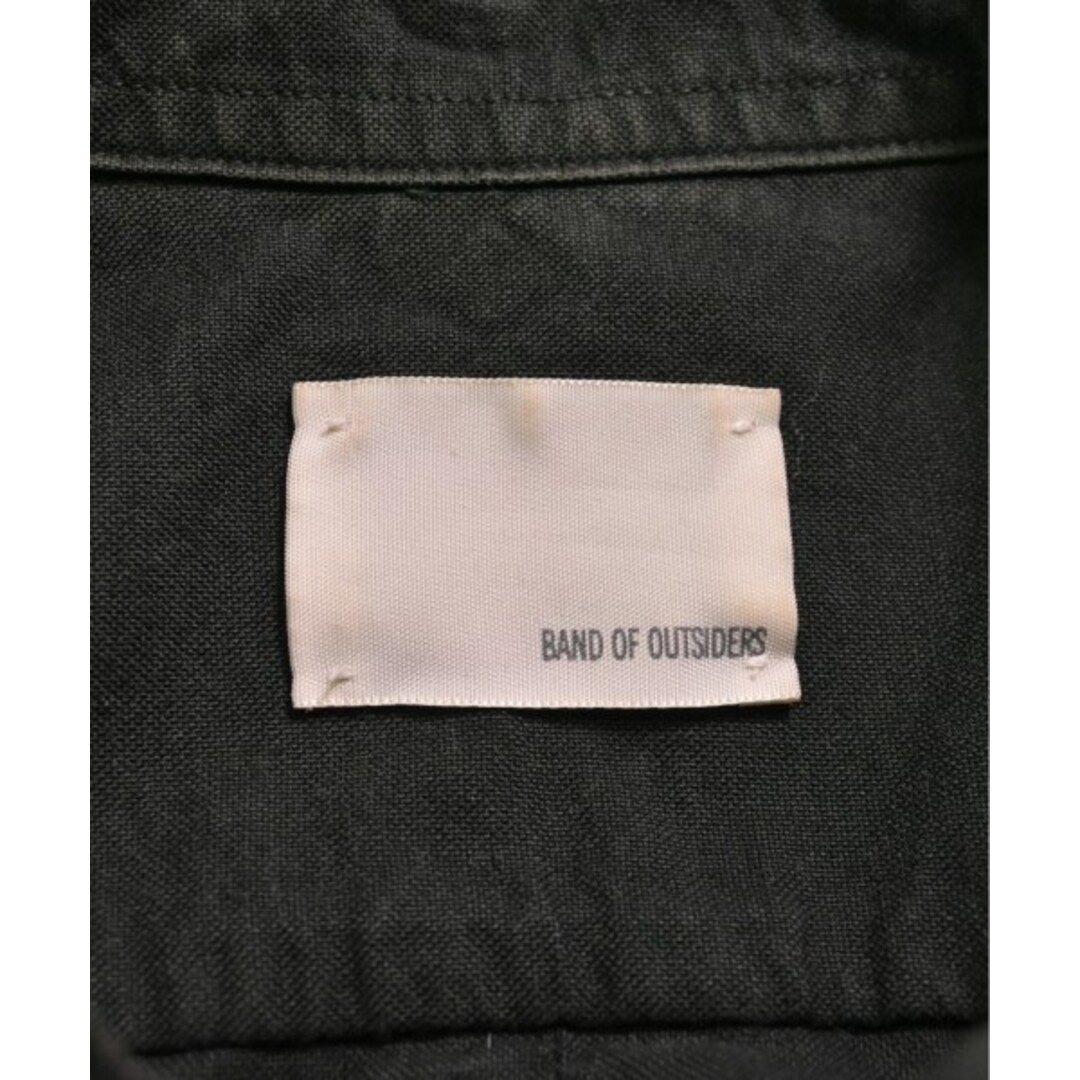 BAND OF OUTSIDERS(バンドオブアウトサイダーズ)のBand Of Outsiders カジュアルシャツ XS 緑 【古着】【中古】 メンズのトップス(シャツ)の商品写真