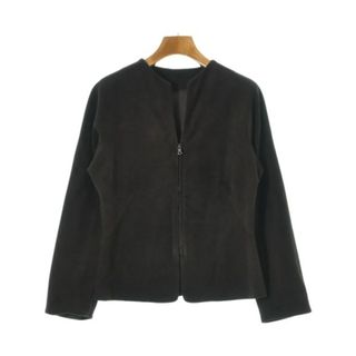 ジルサンダー(Jil Sander)のJIL SANDER ジルサンダー ブルゾン（その他） 36(XS位) 茶 【古着】【中古】(その他)