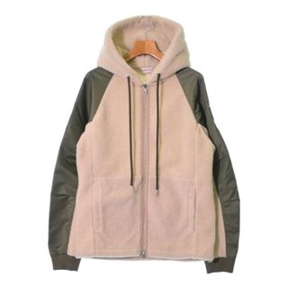 MONCLER - MONCLER モンクレール ブルゾン（その他） M ベージュxカーキ 【古着】【中古】