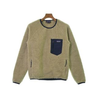 パタゴニア(patagonia)のpatagonia パタゴニア スウェット XS ベージュ 【古着】【中古】(トレーナー/スウェット)