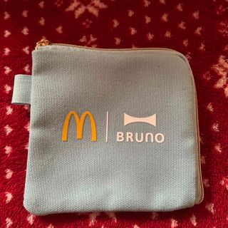 ブルーノ(BRUNO)のマックとBruno コラボ　ポーチ(ノベルティグッズ)