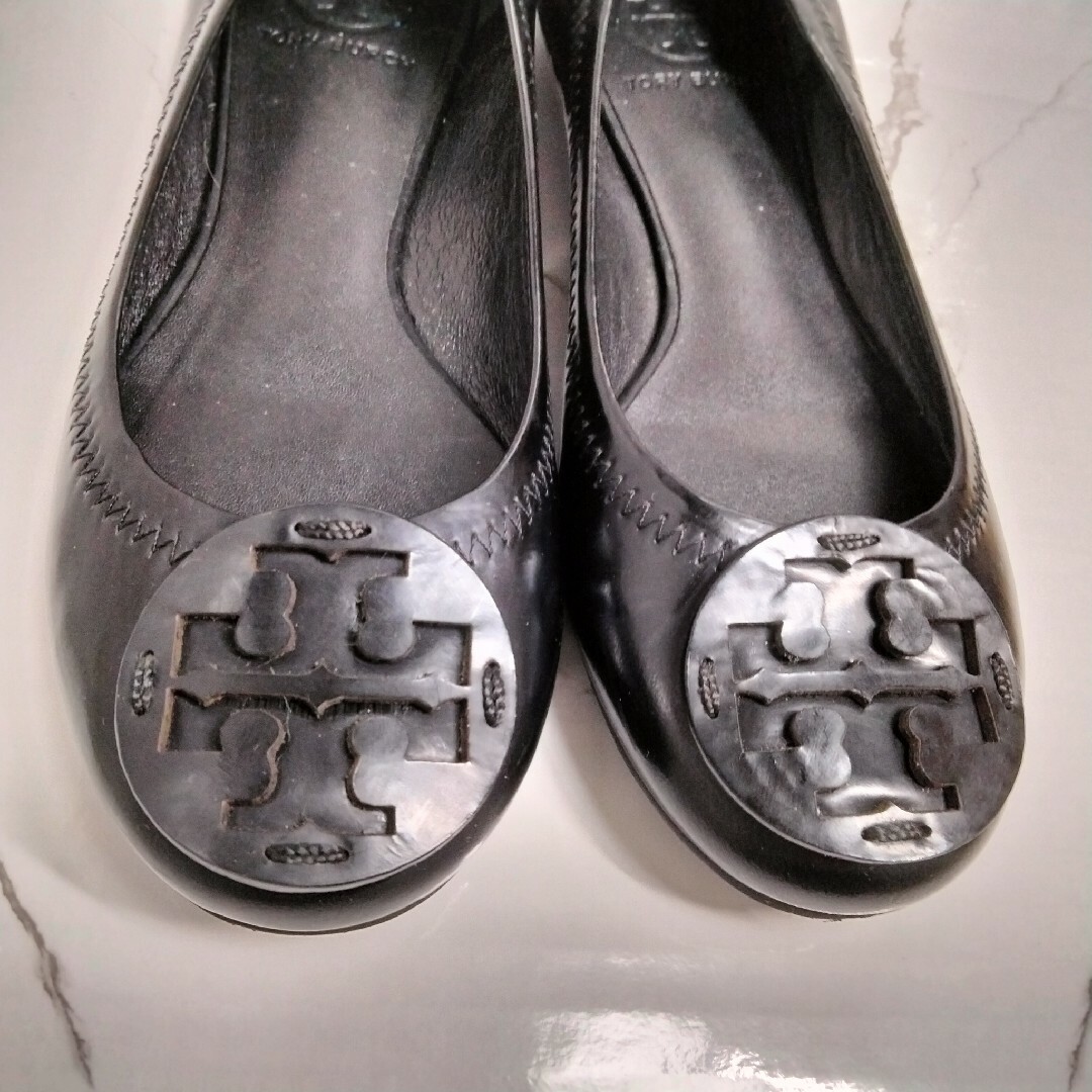 Tory Burch(トリーバーチ)のTORY BURCH☆バレーシューズ☆22cm☆黒☆ レディースの靴/シューズ(バレエシューズ)の商品写真