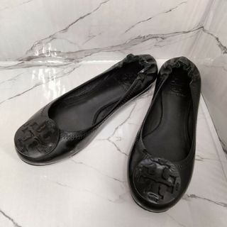 トリーバーチ(Tory Burch)のTORY BURCH☆バレーシューズ☆22cm☆黒☆(バレエシューズ)