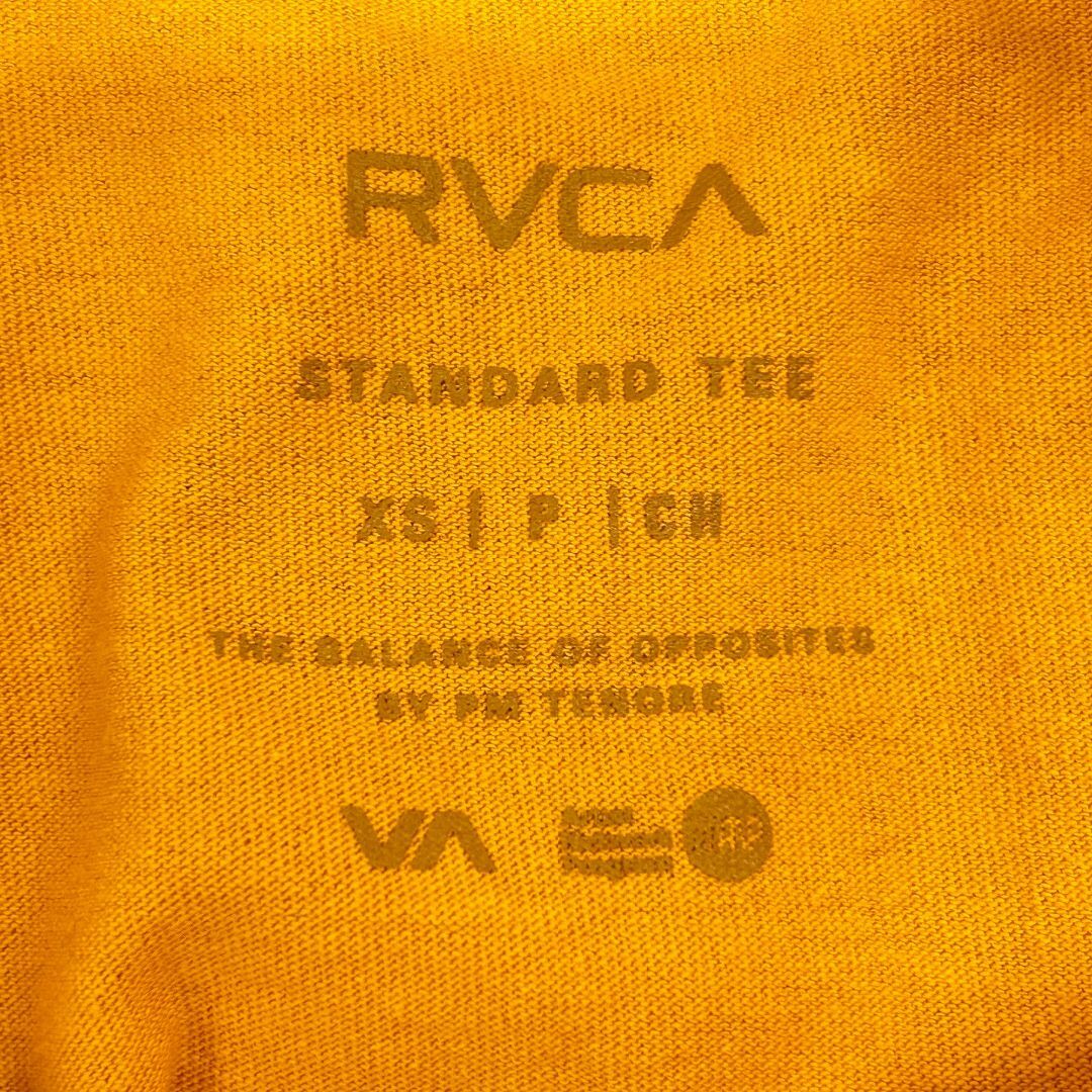 RVCA(ルーカ)のルーカ トップス Tシャツ AJ041-234 バックロゴプリント 半袖 メンズ レディースのトップス(Tシャツ(半袖/袖なし))の商品写真