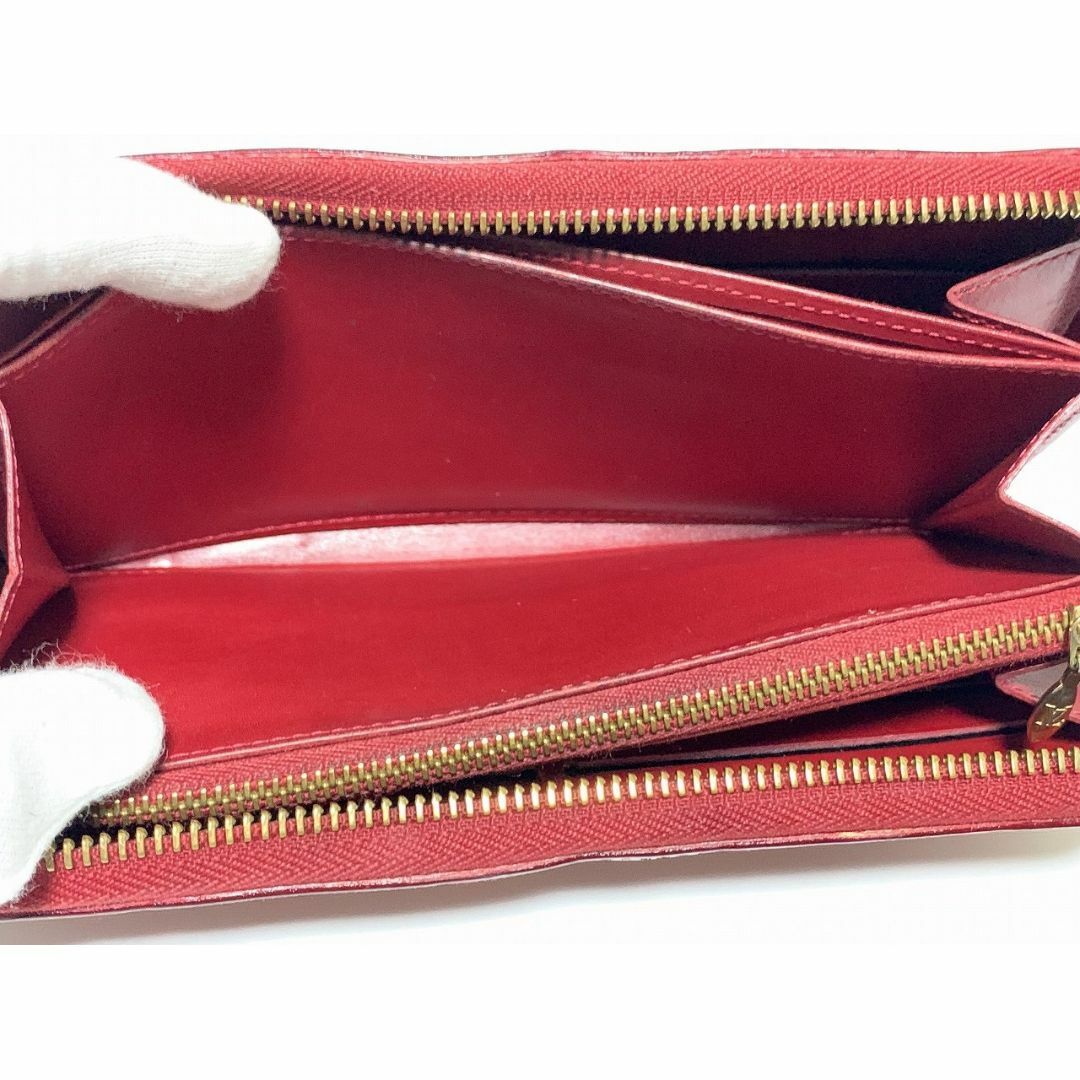 LOUIS VUITTON(ルイヴィトン)のルイヴィトン ヴェルニ ジッピー 長財布 箱 D6 レディースのファッション小物(財布)の商品写真