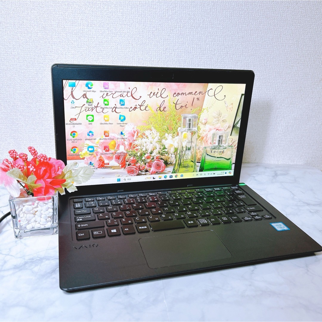 VAIO(バイオ)のノートパソコン 69美品 すぐに使える✨薄型軽量✨爆速SSD✨高性能✨Win11 スマホ/家電/カメラのPC/タブレット(ノートPC)の商品写真