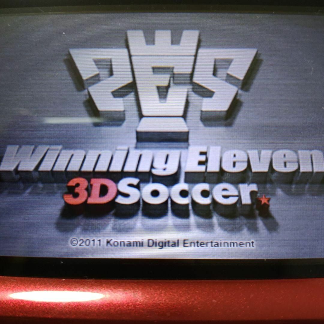 ニンテンドー3DS(ニンテンドー3DS)のWinningEleven 3D Soccer エンタメ/ホビーのゲームソフト/ゲーム機本体(携帯用ゲームソフト)の商品写真
