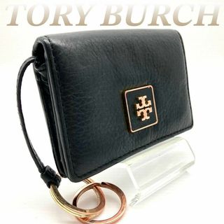 Tory Burch - トリーバーチ カードケース キーケース レザー ブラック 60403