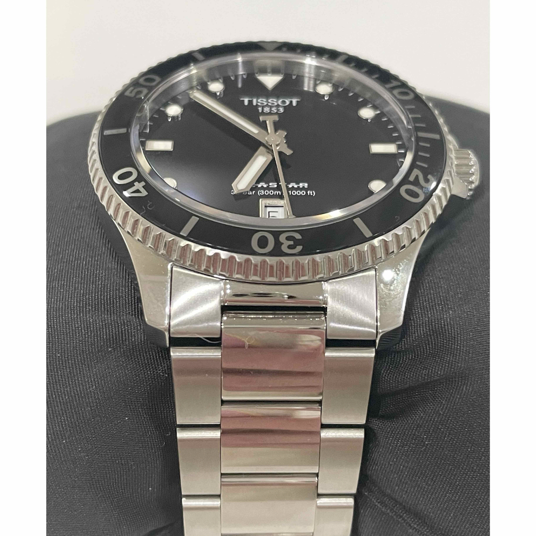 TISSOT(ティソ)の【極美品】ティソ　TISSOT　ダイバーズウォッチ　シースター 1000 メンズの時計(腕時計(アナログ))の商品写真