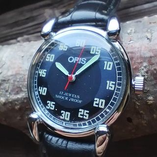 オリス(ORIS)の●美品！●オリス■ORIS 手巻き機械式ヴィンテージメンズ腕時計アンティーク即納(腕時計(アナログ))