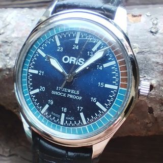 オリス(ORIS)の●美品！●オリス■ORIS 手巻き機械式ヴィンテージメンズ腕時計アンティーク即納(腕時計(アナログ))