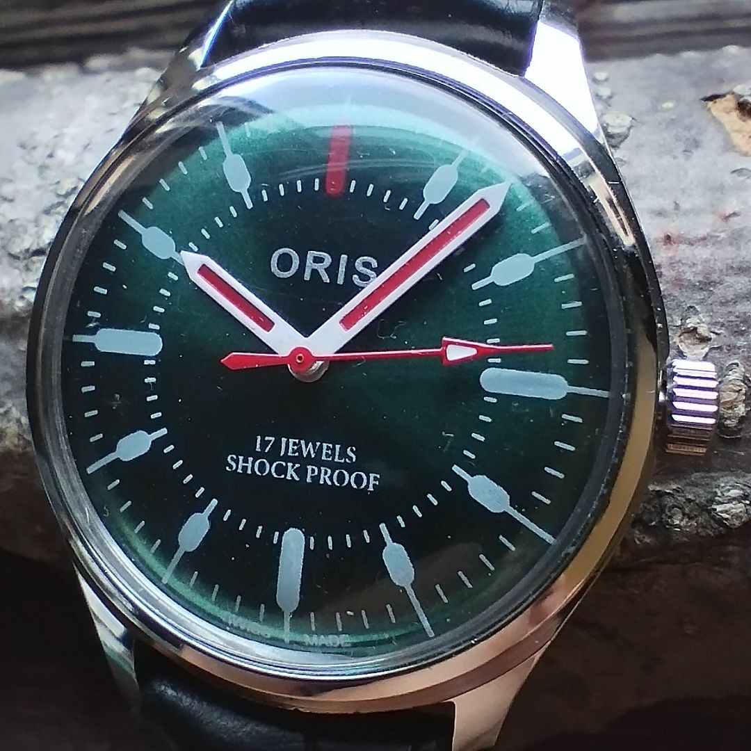 ORIS(オリス)の●美品！●オリス■ORIS 手巻き機械式ヴィンテージメンズ腕時計アンティーク即納 メンズの時計(腕時計(アナログ))の商品写真