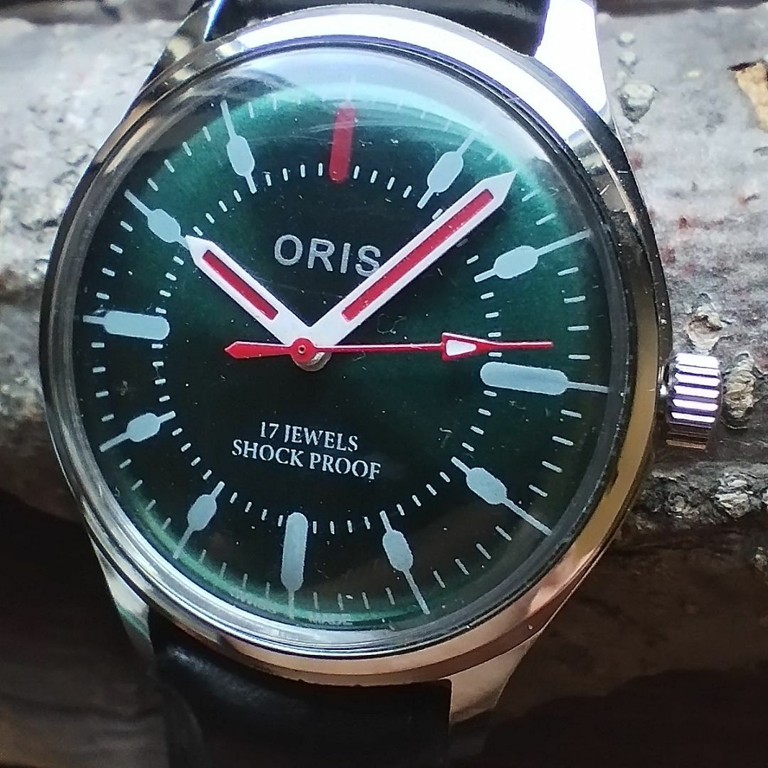 ORIS(オリス)の●美品！●オリス■ORIS 手巻き機械式ヴィンテージメンズ腕時計アンティーク即納 メンズの時計(腕時計(アナログ))の商品写真