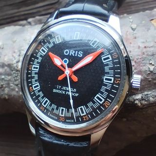 オリス(ORIS)の●美品！●オリス■ORIS 手巻き機械式ヴィンテージメンズ腕時計アンティーク即納(腕時計(アナログ))