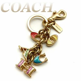 コーチ(COACH)のコーチ アルファベットロゴチャーム キーホルダー キーリング 60403(キーホルダー)