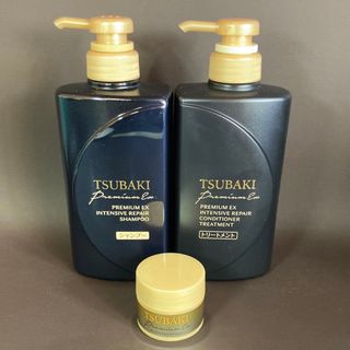 ツバキ(TSUBAKI（Shiseido）)のTSUBAKI プレミアムex シャンプー　トリートメント　ヘアマスク(シャンプー/コンディショナーセット)