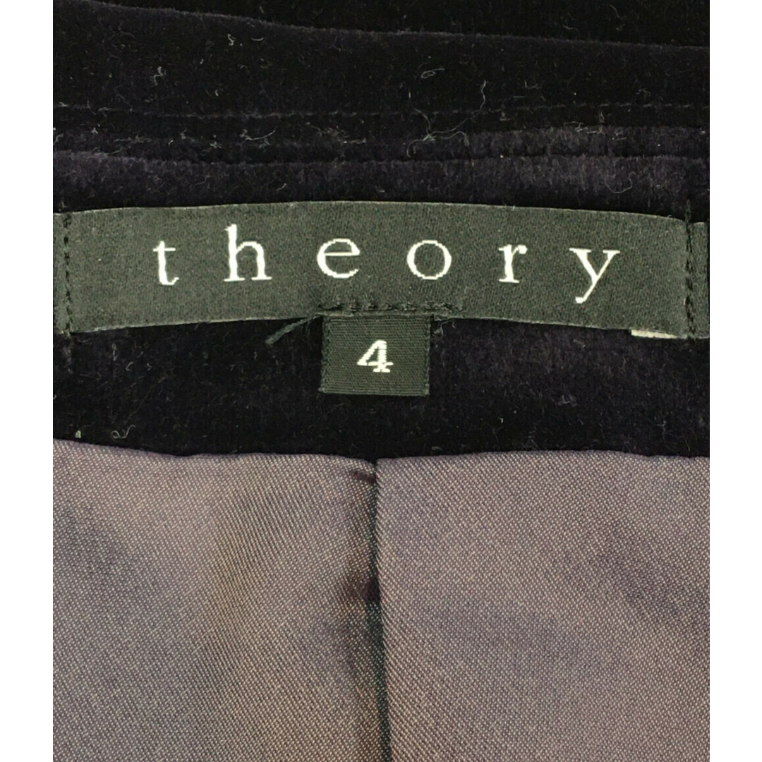 theory(セオリー)のセオリー theory テーラードジャケット ベロア    レディース 4 レディースのジャケット/アウター(テーラードジャケット)の商品写真