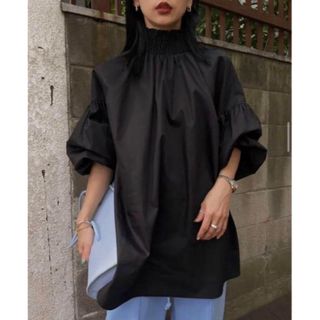 アメリヴィンテージ(Ameri VINTAGE)の新品★アメリヴィンテージ★2WAY VOLUME SHIRRING BLOUSE(シャツ/ブラウス(長袖/七分))