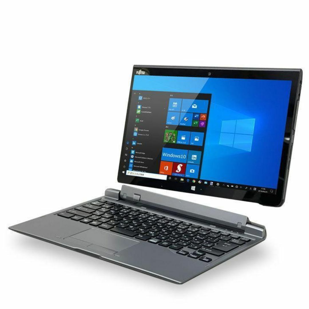 富士通(フジツウ)の富士通Tab Q736 i5/SSD128G/13.3/Win10/Office スマホ/家電/カメラのPC/タブレット(タブレット)の商品写真