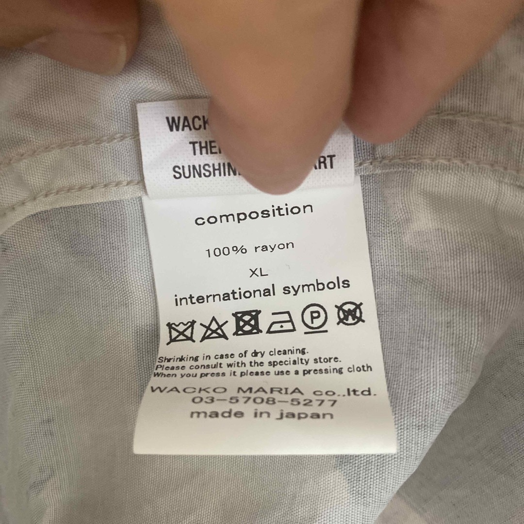 WACKO MARIA(ワコマリア)のワコマリア  アロハ　ハワイアン　シャツ　レーヨン　緊縛柄　長袖　XL  メンズのトップス(シャツ)の商品写真