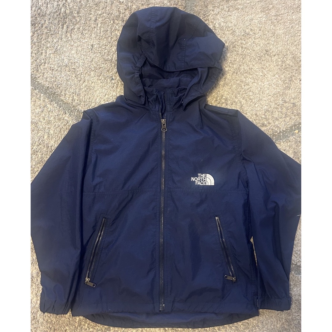 THE NORTH FACE(ザノースフェイス)の【ザ・ノースフェイス 】春物　薄手ブルゾン　パーカー　130 キッズ/ベビー/マタニティのキッズ服男の子用(90cm~)(ジャケット/上着)の商品写真