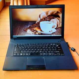 トウシバ(東芝)のノートパソコン 東芝 Dynabook B554/U、オフィス付き！設定不要！(ノートPC)