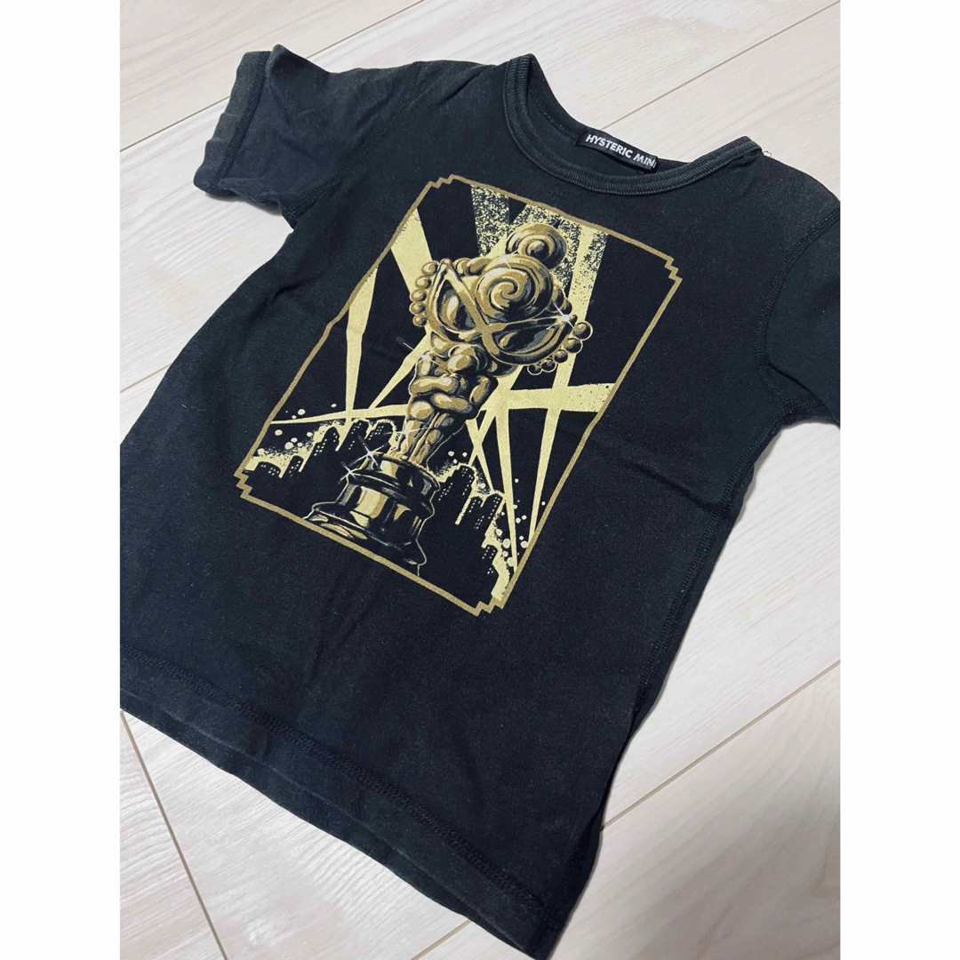 HYSTERIC MINI(ヒステリックミニ)のヒステリックミニ //ヒスミニ Tシャツ　100  トップス　ブラック キッズ/ベビー/マタニティのキッズ服男の子用(90cm~)(Tシャツ/カットソー)の商品写真