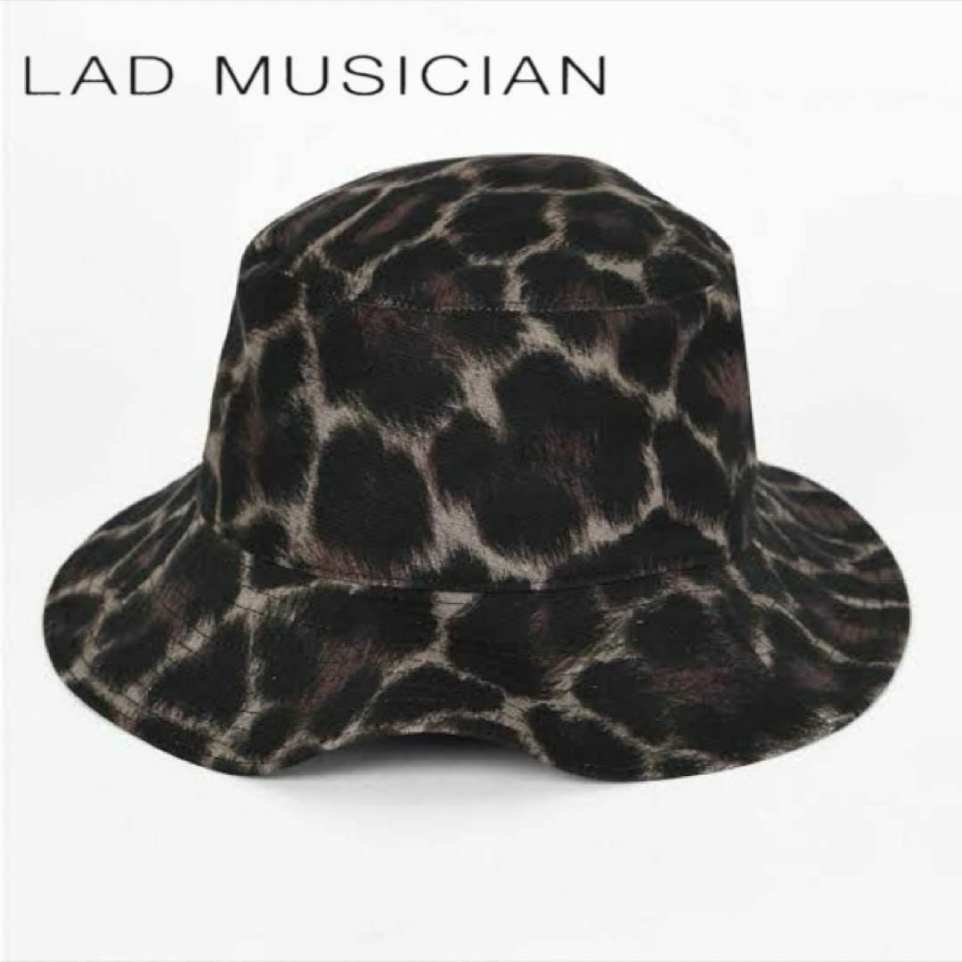LAD MUSICIAN(ラッドミュージシャン)の美品★LAD MUSICIAN レオパード バケハ 0321 メンズの帽子(ハット)の商品写真