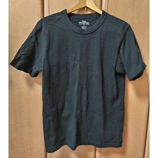 ジーユー(GU)のGU　Tシャツ　黒(Tシャツ/カットソー(半袖/袖なし))