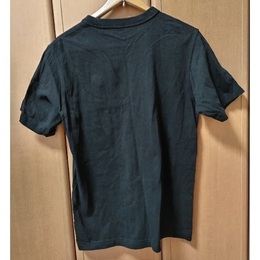 GU(ジーユー)のGU　Tシャツ　黒　二枚セット メンズのトップス(Tシャツ/カットソー(半袖/袖なし))の商品写真