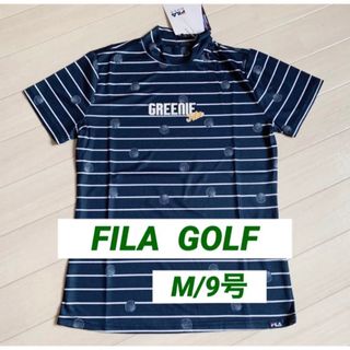 フィラ(FILA)の新品■7,590円【フィラゴルフ】レディース　半袖タートルウェア  M(ウエア)