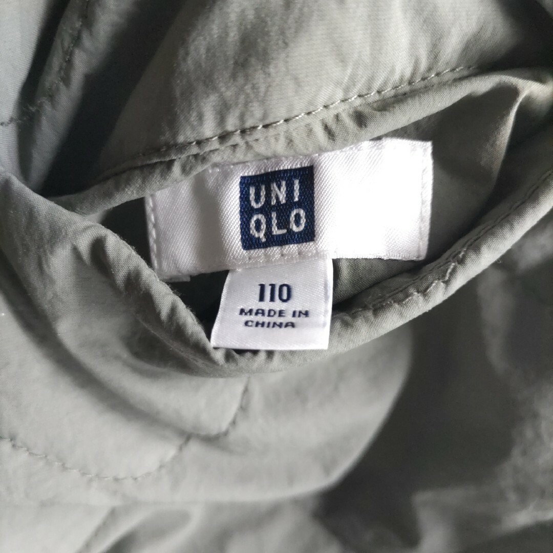 UNIQLO(ユニクロ)のリバーシブル ジャケット コート 110  ユニクロ キッズ/ベビー/マタニティのキッズ服男の子用(90cm~)(ジャケット/上着)の商品写真