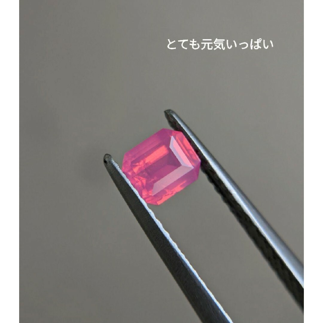 非加熱 0.56ct 〜Framingo〜 マヘンゲスピネル レディースのアクセサリー(リング(指輪))の商品写真