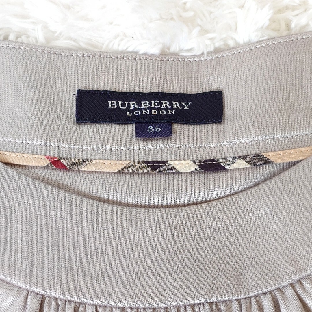 BURBERRY(バーバリー)のBURBERRY LONDON バーバリー ロンドン ドレス ワンピース 36 レディースのワンピース(ひざ丈ワンピース)の商品写真