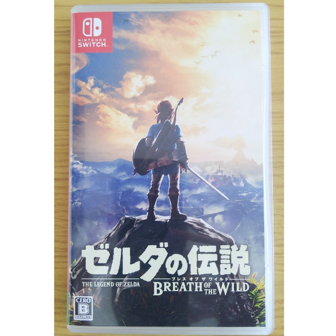 ゼルダの伝説 ブレス オブ ザ ワイルド エンタメ/ホビーのゲームソフト/ゲーム機本体(家庭用ゲームソフト)の商品写真