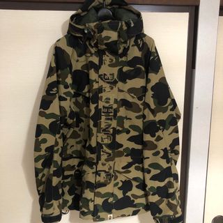 A BATHING APE - A Bathing Ape 1st Camo Snowboard Jacket 