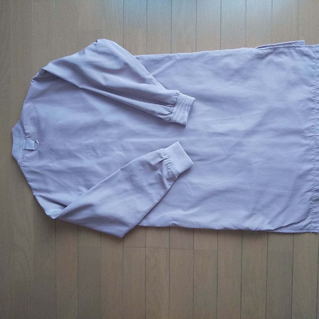 【お得】ジャケットコート ベージュピンク Mサイズ レディースのジャケット/アウター(ロングコート)の商品写真