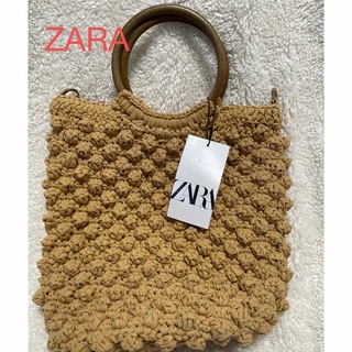 ザラ(ZARA)のZARA ザラ　クロシェット　バゲット　バッグ　新品未使用(トートバッグ)