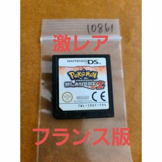 ニンテンドーDS(ニンテンドーDS)の激レア◆ポケットモンスター ホワイト2 フランス版 海外版(携帯用ゲームソフト)