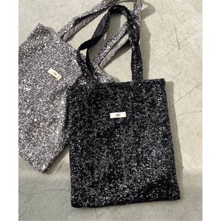 ウーア(Uhr)の【Uhr】Spangle Tote Bag silver(トートバッグ)