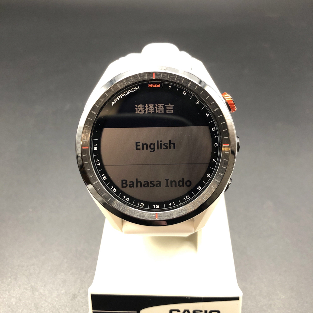 GARMIN(ガーミン)の即決 GARMIN ガーミン 腕時計 S62 メンズの時計(腕時計(デジタル))の商品写真