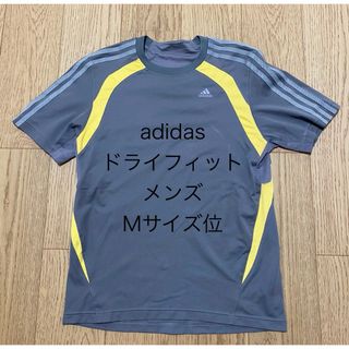 アディダス(adidas)のアディダス　Tシャツ　ポリエステル　ドライフィット　Mサイズ位(Tシャツ/カットソー(半袖/袖なし))