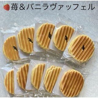 お菓子　和菓子　せんべい　　　　　　　　　　　苺＆バニラヴァッフェル(菓子/デザート)