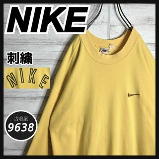 ナイキ(NIKE)の【入手困難!!】ナイキ ✈︎刺繍 ワンポイントロゴ バックロゴ ゆるだぼ 白タグ(スウェット)