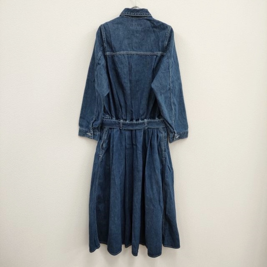 Graphpaper(グラフペーパー)のGraphpaper 新品 Belted Denim Dress GL211-60130B 定価59400円 サイズ00 ワンピース ブルー レディース グラフペーパー【中古】4-0325M♪ レディースのワンピース(ロングワンピース/マキシワンピース)の商品写真