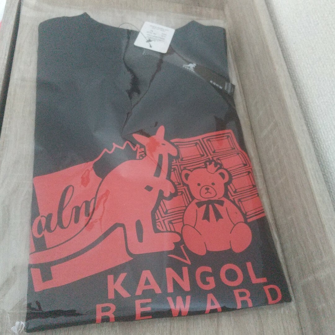 KANGOL(カンゴール)の中野あるま KANGOLコラボ Tシャツ  Mサイズ メンズのトップス(Tシャツ/カットソー(半袖/袖なし))の商品写真