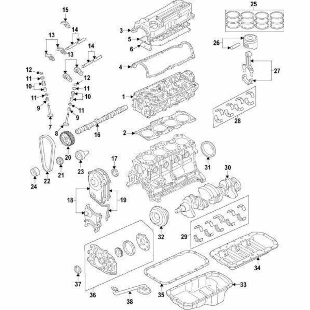 マツダ(マツダ)のマツダ ルーチェ タクシー タイミングベルト UP カバー 自動車/バイクの自動車(車種別パーツ)の商品写真