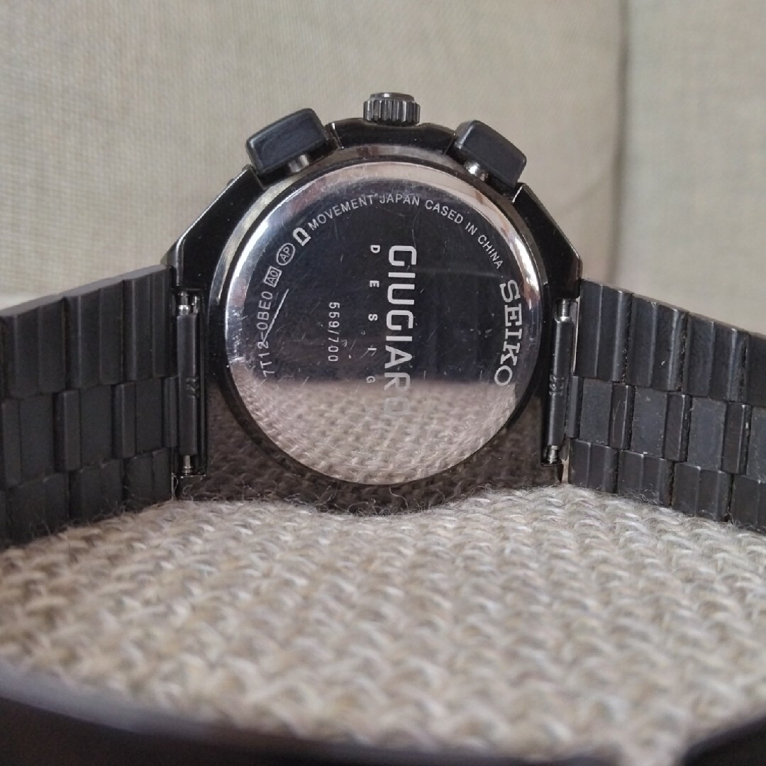 SEIKO(セイコー)の700本限定 レア SEIKO SPIRIT ジウジアーロデザイン クロノグラフ メンズの時計(腕時計(アナログ))の商品写真